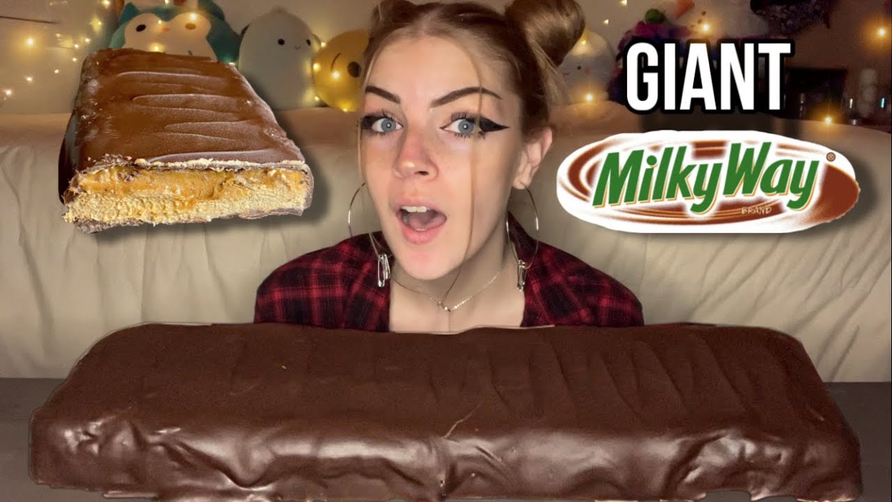 GIANT MILKY WAY MUKBANG! (Vegan)