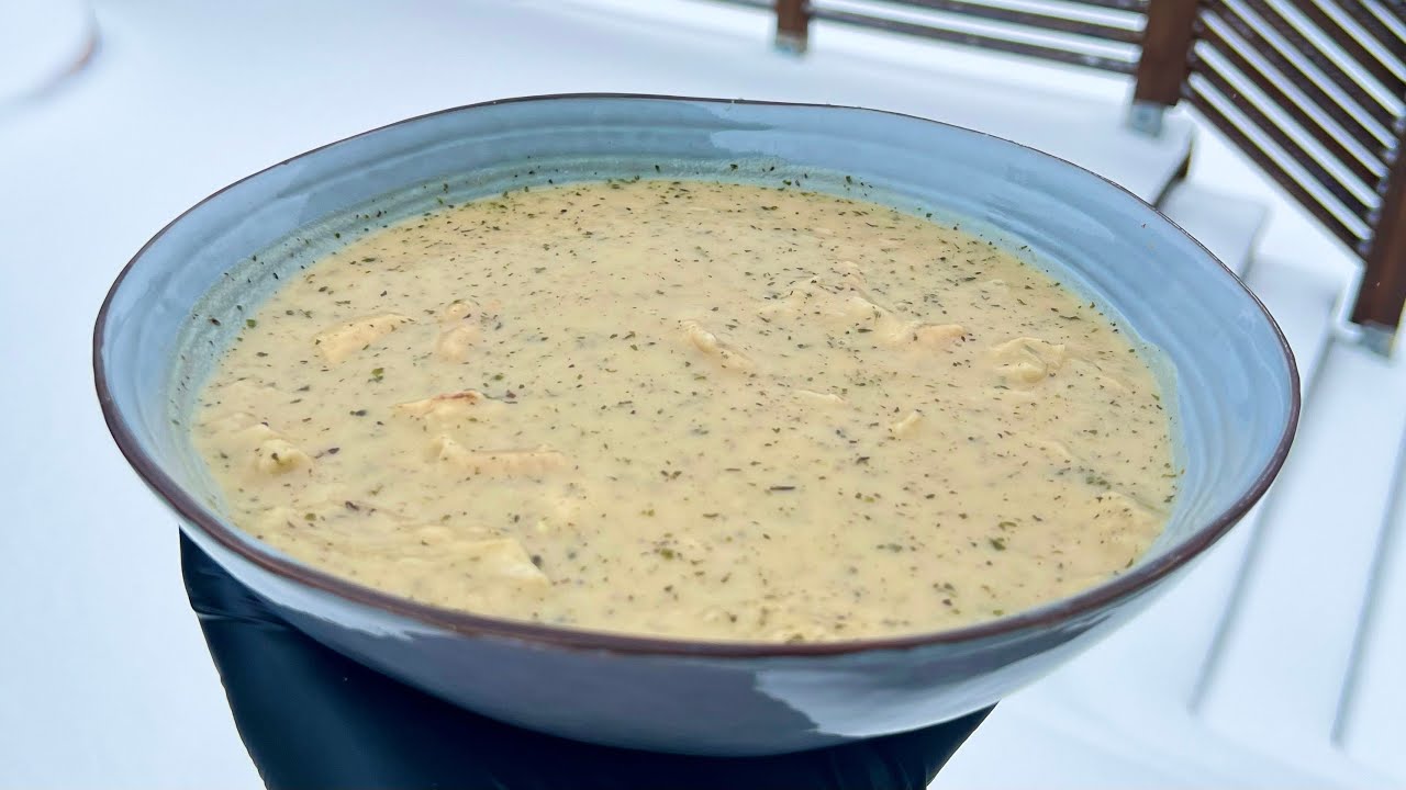 أطيب أكلة شتوية ❄️ الكشكة السورية The most delicious winter dish ❄️ Syrian Kishk 🤍 