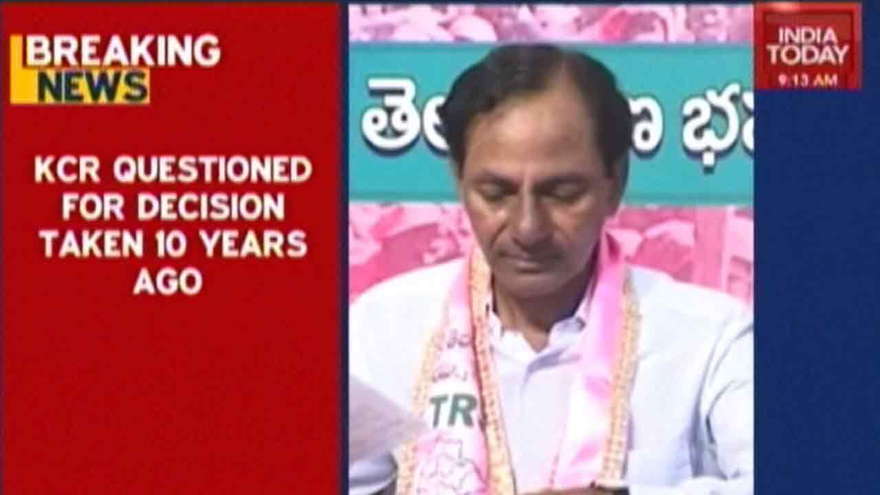 CBI Questions Telangana CM K Chandrashekar Rao