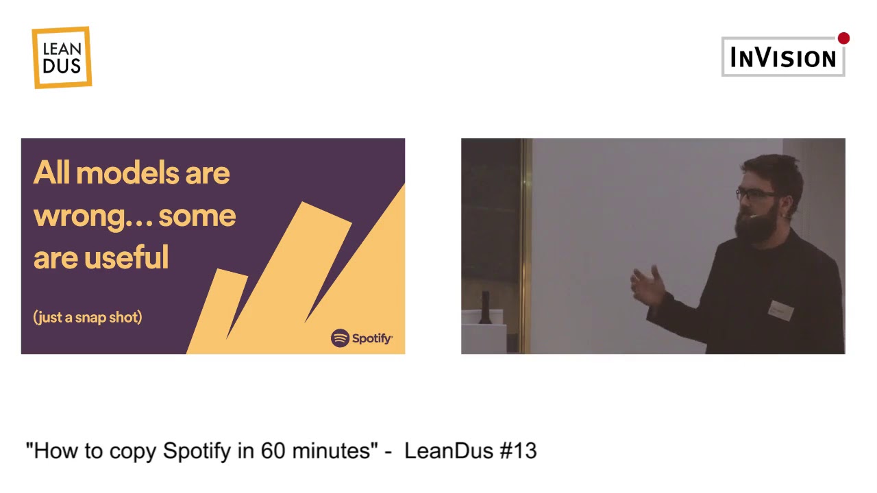 Lean DUS #13 mit Cliff Hazell:  How to copy Spotify in 60 minutes