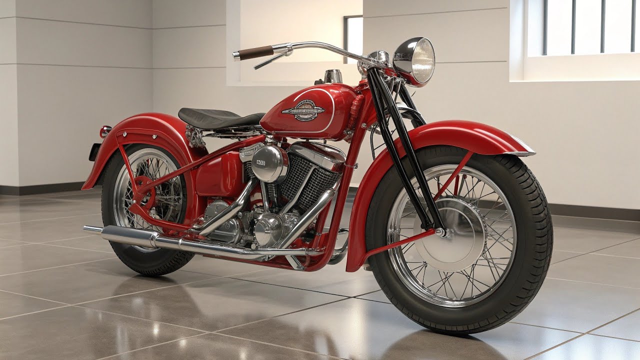 Harley Davidson Flathead 2025 года &mdash; легендарная икона возвращается в современном исполнении!
