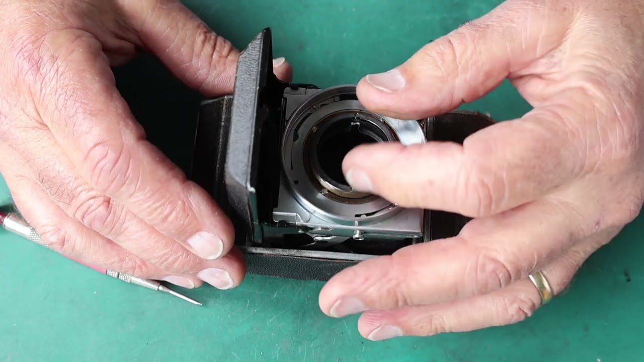 Kodak Retina I type 013 servicing, part 07