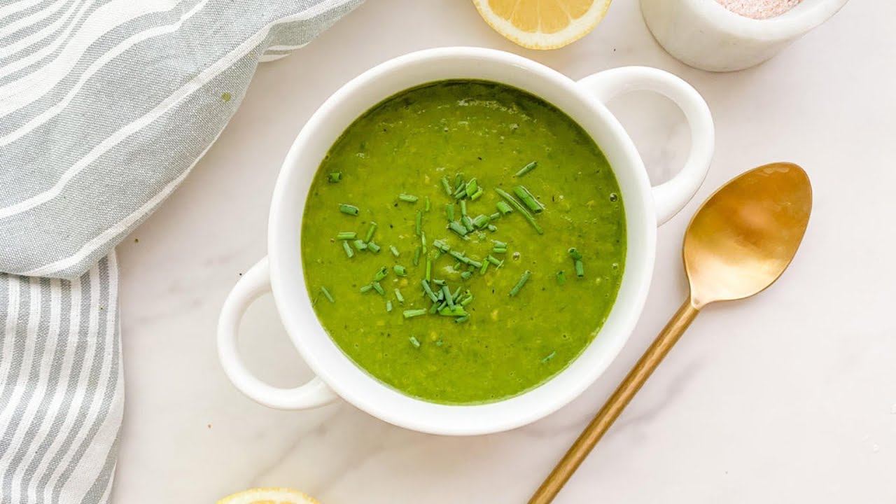 Easy Saut&eacute;ed Spinach Soup Recipe