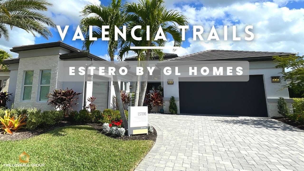 Valencia Trails | Estero Floor Plan by GL Homes | Naples Florida New Construction Homes