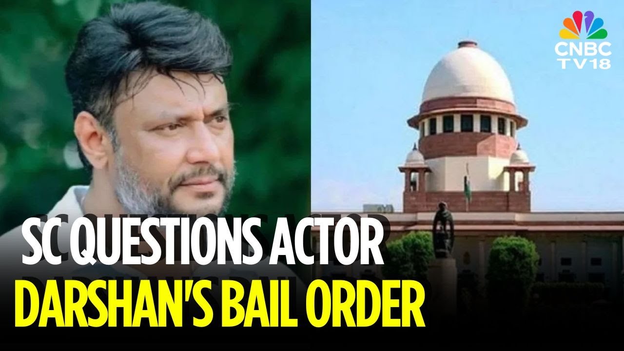 Actor Darshan News: SC questions Actor Darshan's Bail Order | Renukaswamy Murder Case | Karnataka