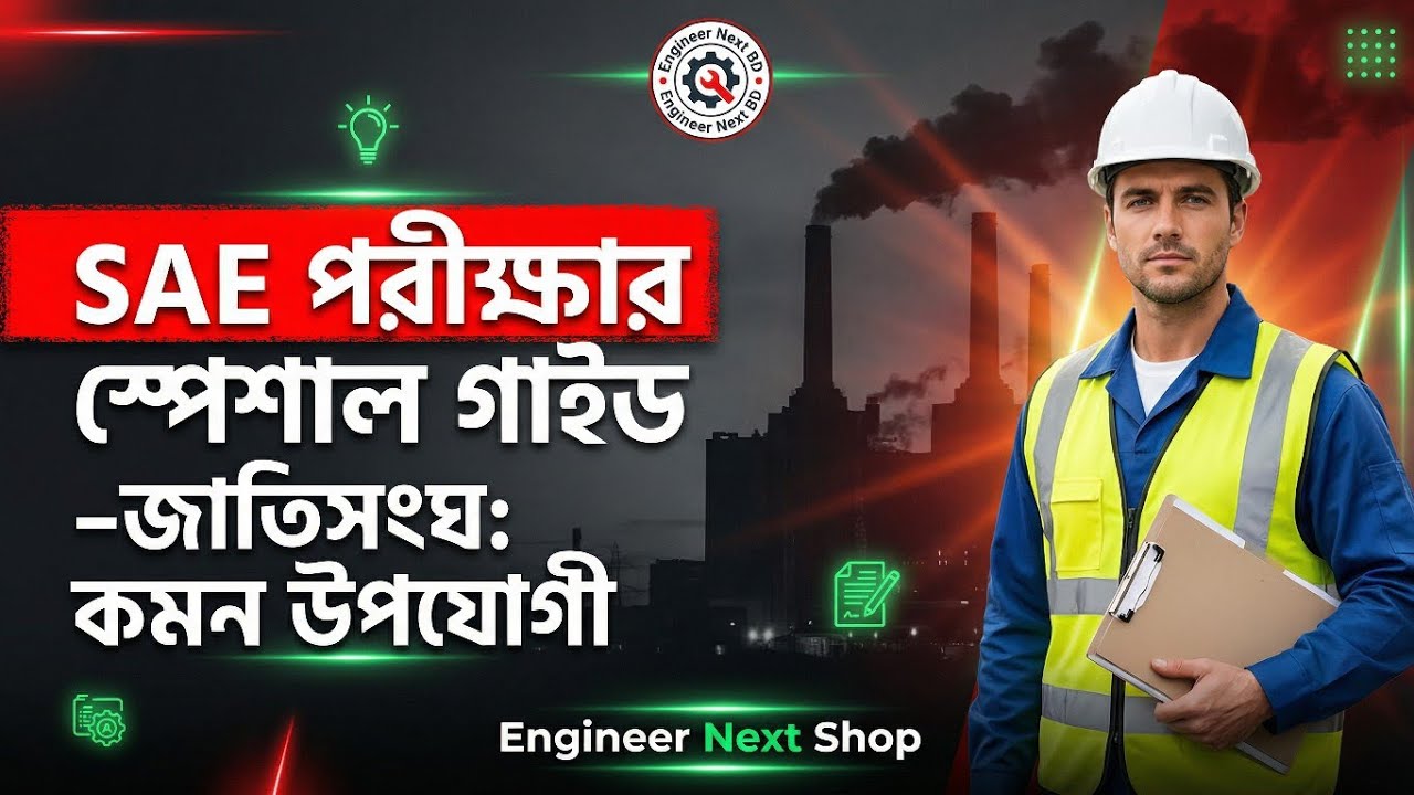 জাতিসংঘ ও বাংলাদেশ:SAE পরীক্ষার জন্য প্রয়োজনীয় সকল তথ্য এক ভিডিওতে #engineernextbd
