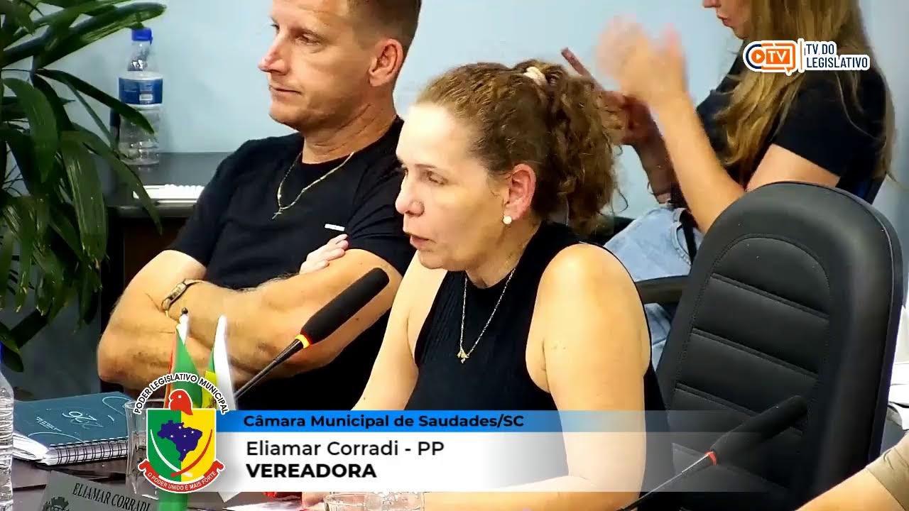 6ª Sessão Ordinária da Cãmara de Vereadores de Saudades