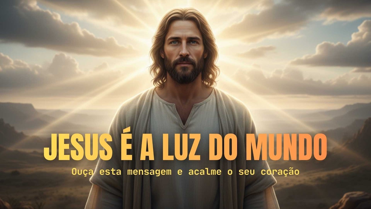 Jesus é a Luz do Mundo: A Mensagem que Vai Acalmar seu Coração Hoje