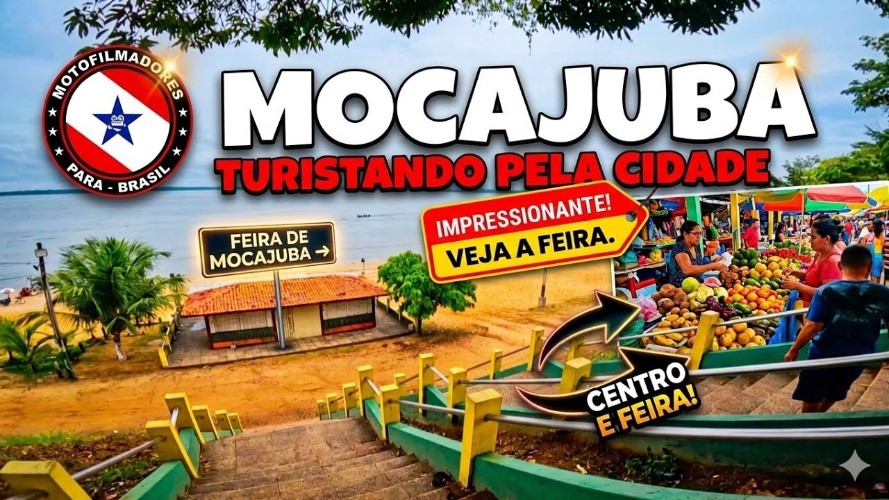 MOCAJUBA | PASSEIO PELO MERCADO MUNICIPAL E MIRANTE DO BOTO | TURISTANDO EP1/2 @leandrodastart6113