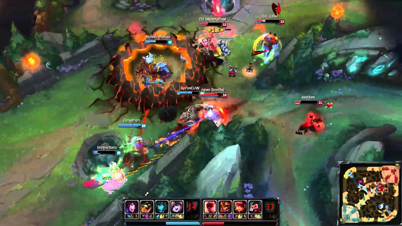 OGCyanide Pantheon Jungle vs Lee Sin 2015 Season 5.