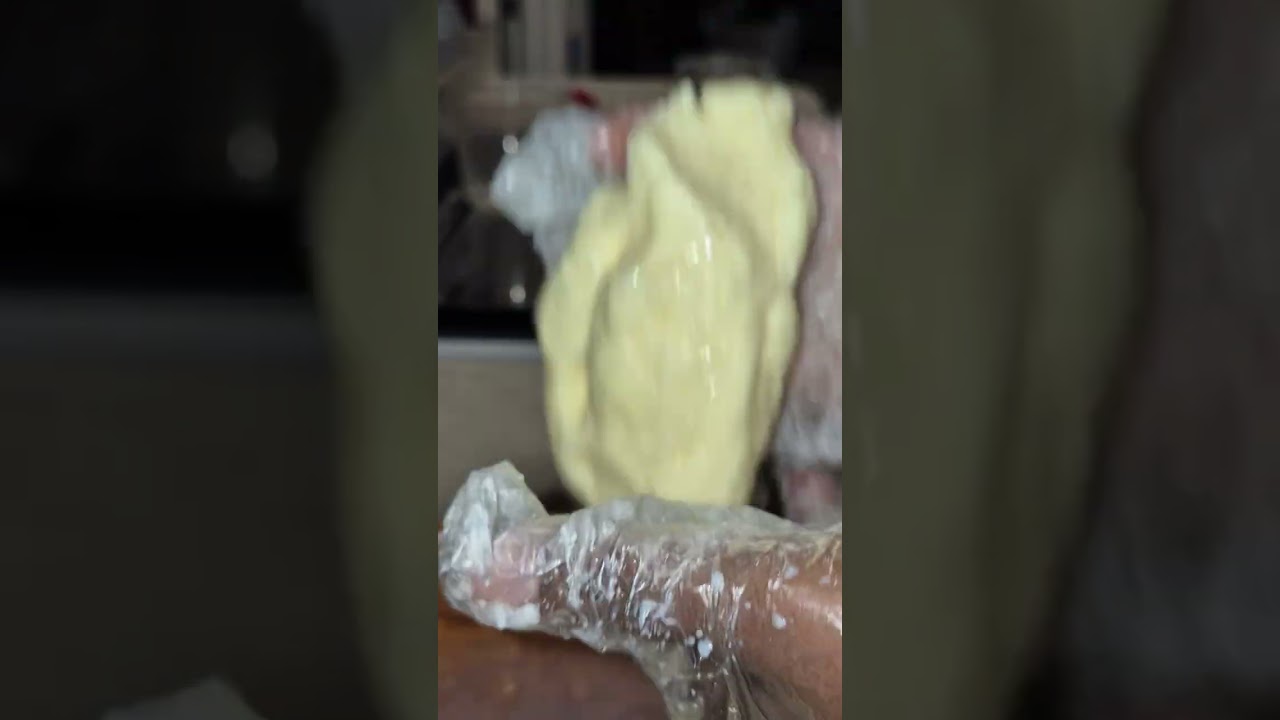 Making butter from scratch