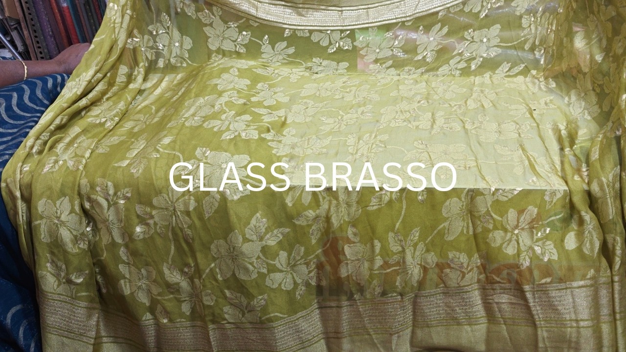 Glass Brasso la புதிய டிசைன் joint Sarees|24-02-26|4K #saree #shopping #dindigul  #todaycollection
