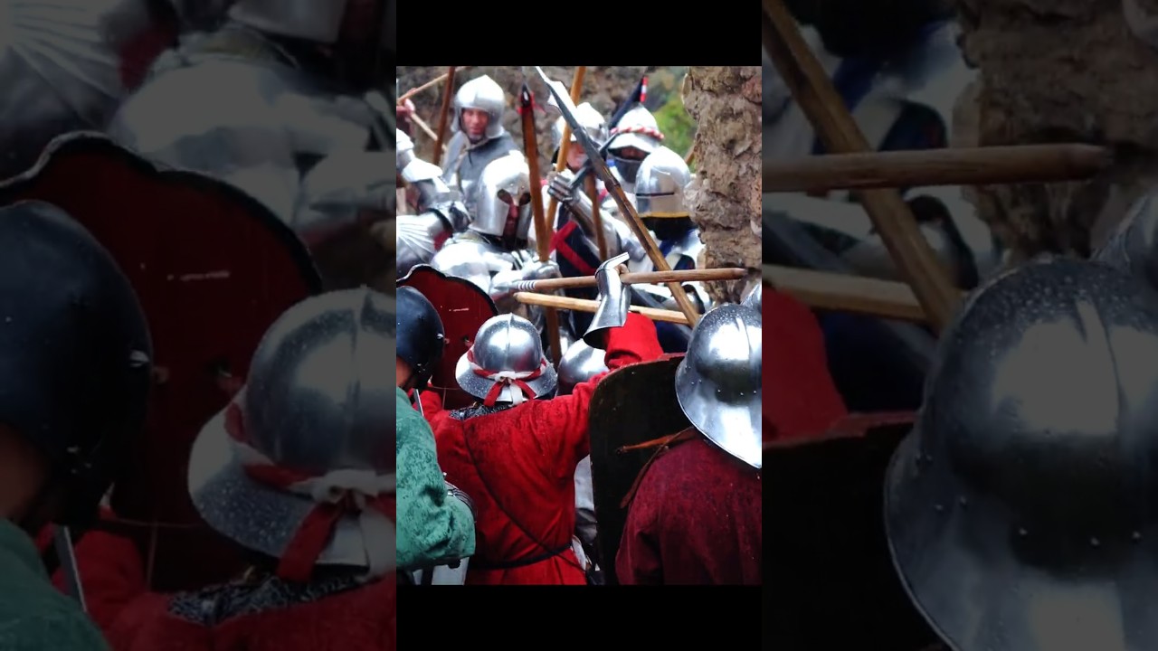 Осада замка 15 века