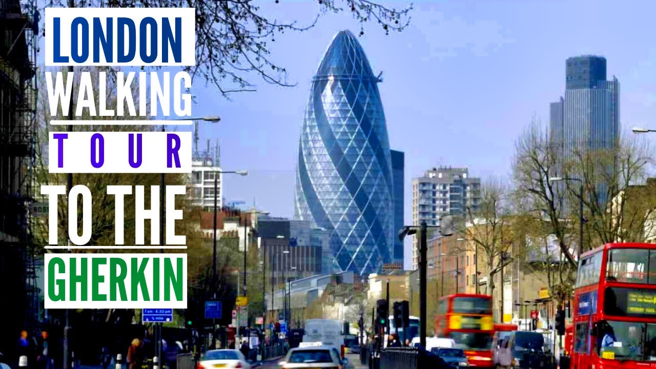 The Gherkin | City of London Skyscraper | St Mary Axe Landmark | Beautiful Skyscraper in London