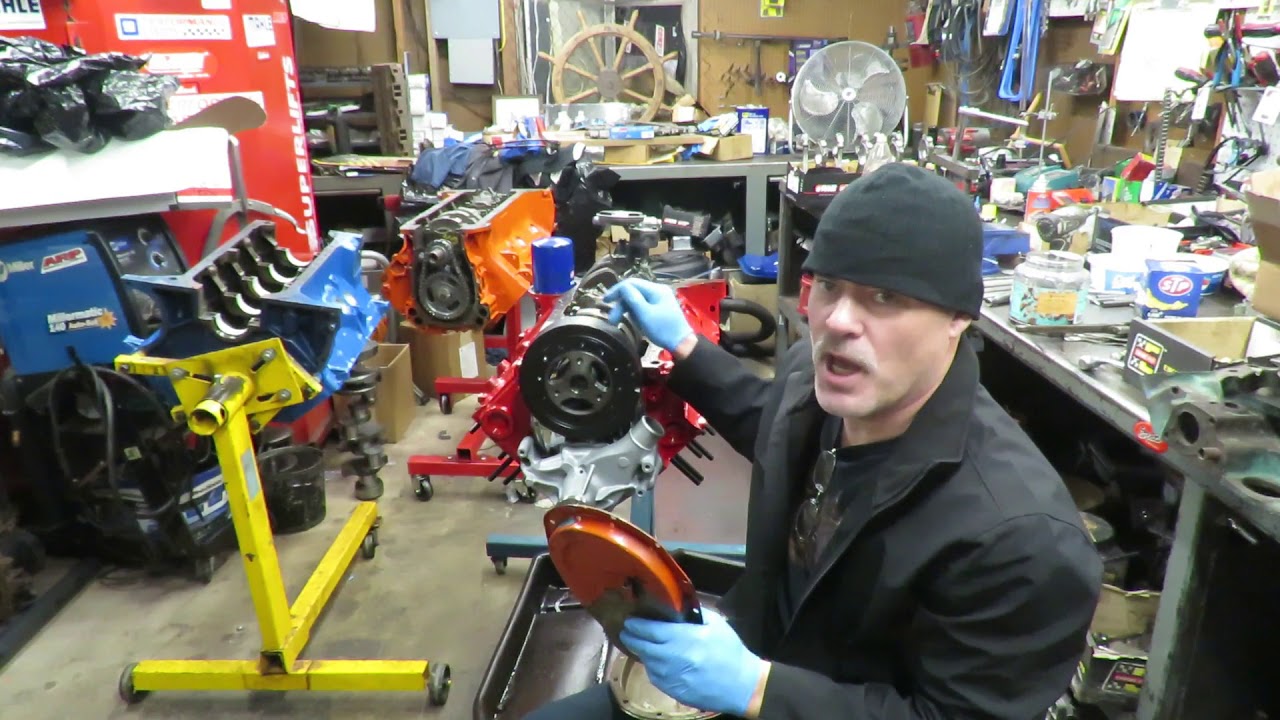 350 Chevy timing Marks