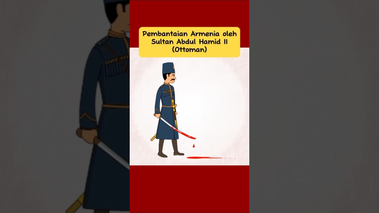 Sejarah kelam Kekaisaran Ottoman #sejarah #animasi #ottoman #armenia #turki #sultanabdulhamid
