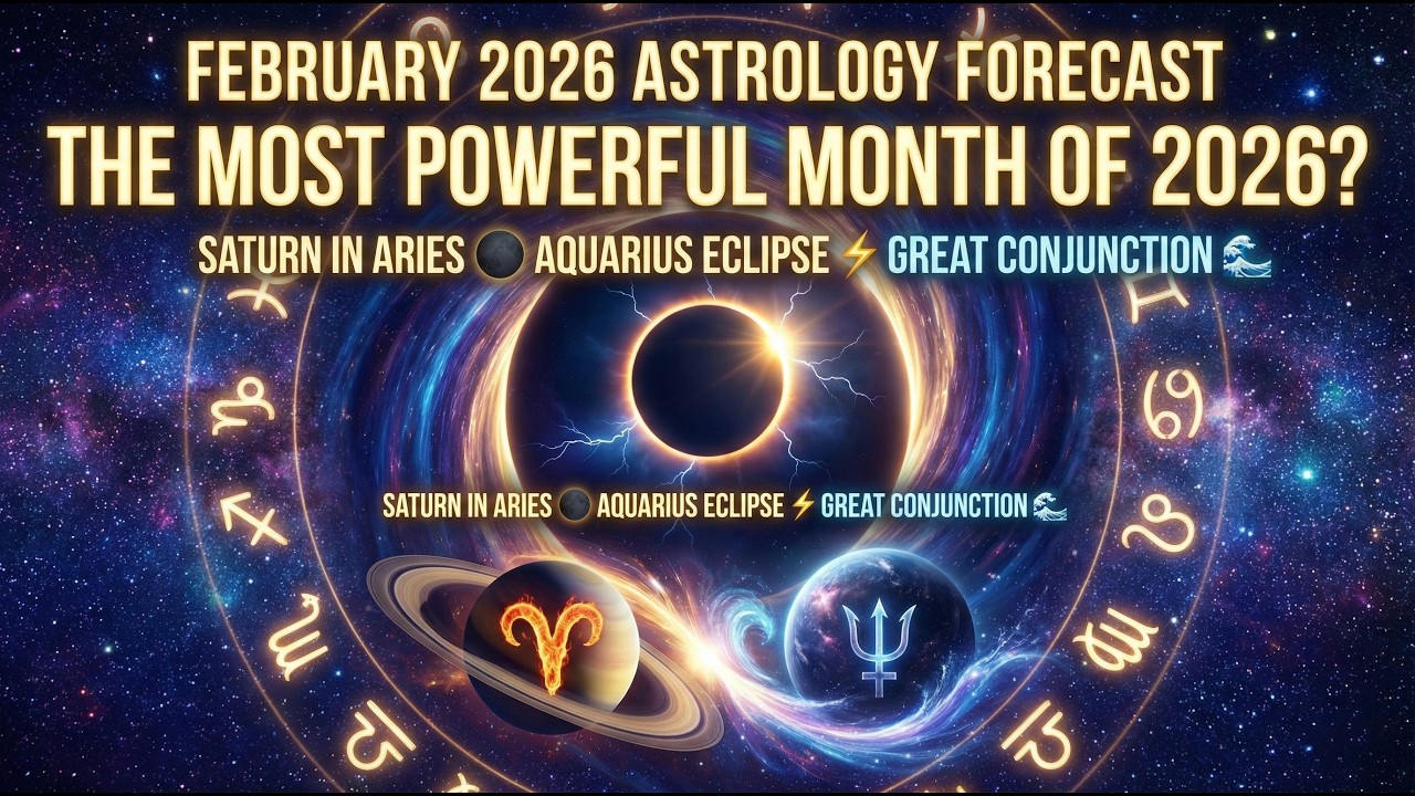 February 2026 Astrology Forecast for All Zodiac Signs 🌑 The Most Powerful Month of 2026?