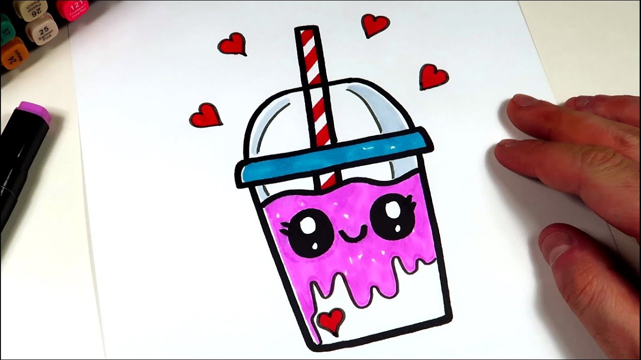 Cute Cup Coloring / Asmr Art Video
