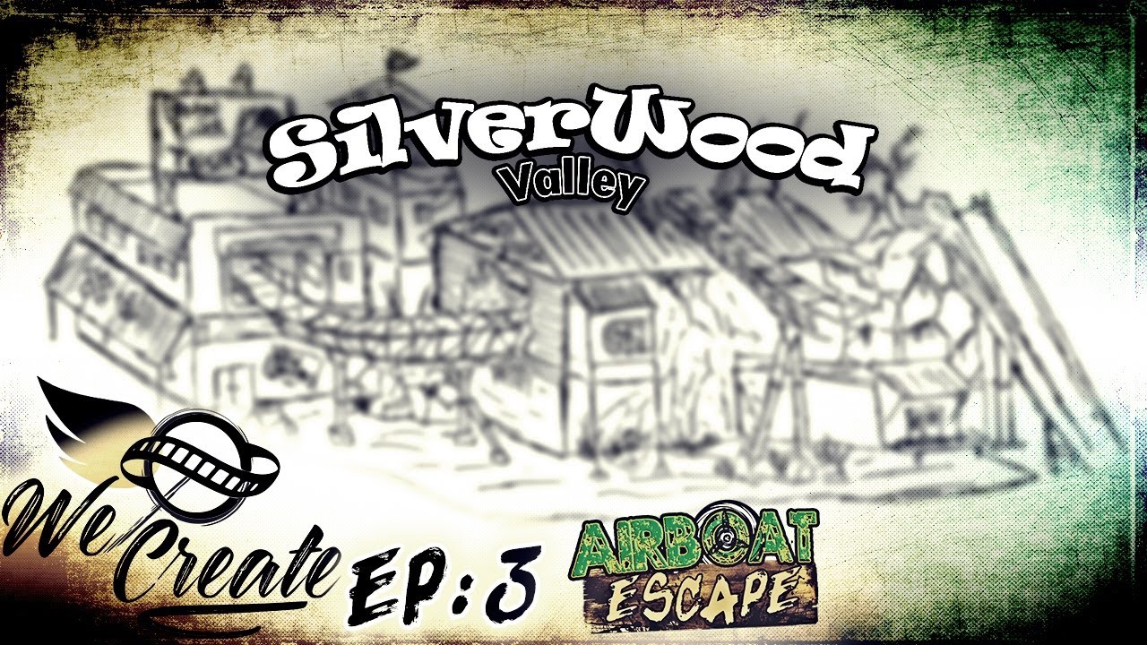 We Create 3: AIRBOAT ESCAPE 1/3 - Concept Art avec @Vlames (SilverwoodValley Contest)