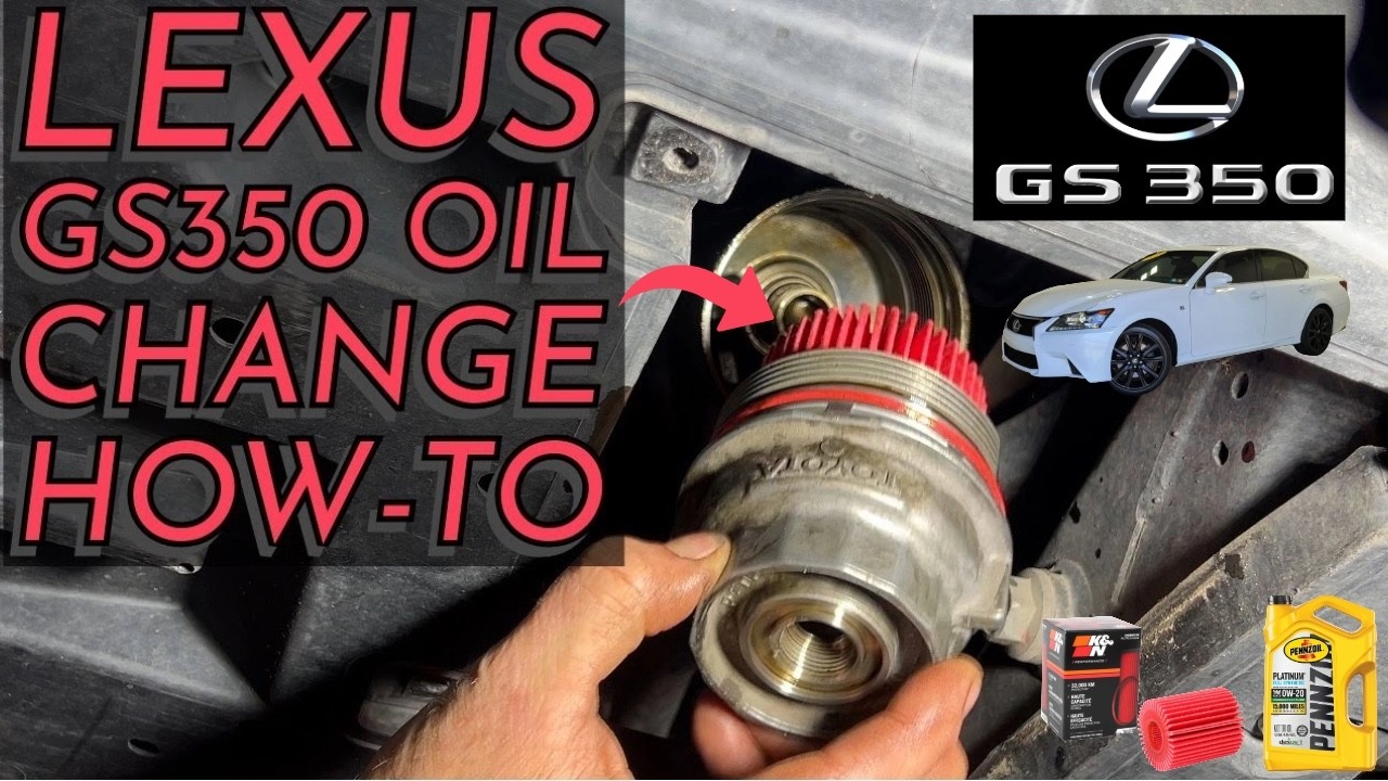 Lexus GS350 Oil Change How-To