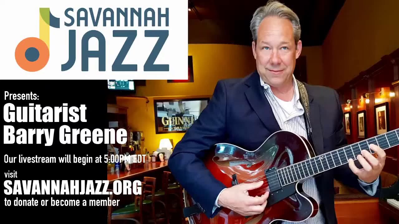 Savannah Jazz Presents: Barry Greene