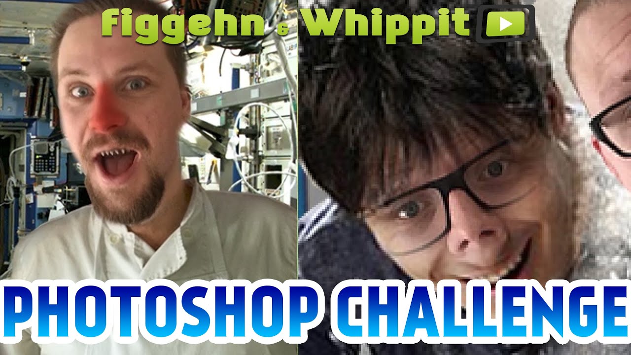 Grym Photoshop Challenge |  figgehn & Whippit bakar kakor i rymden!