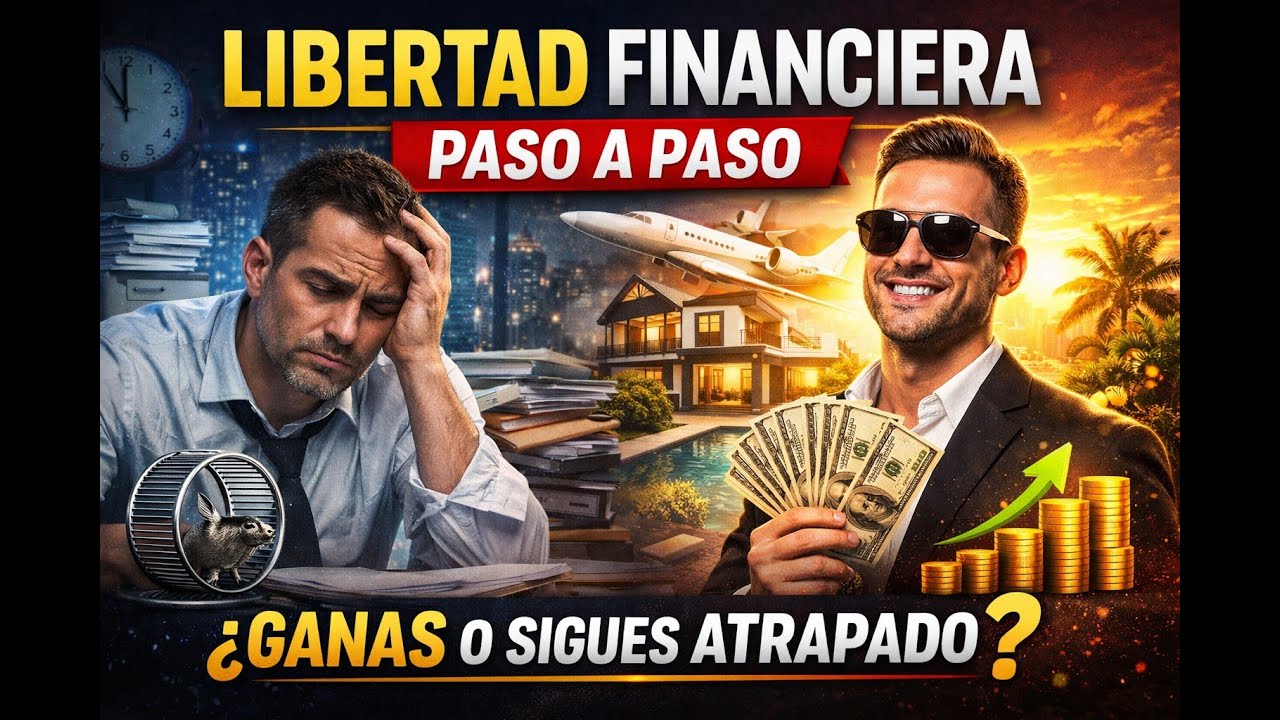 QUÉ ES LA LIBERTAD FINANCIERA CÓMO ALCANZAR LA LIBERTAD FINANCIERA PASO A PASO AUNQUE GANES POCO