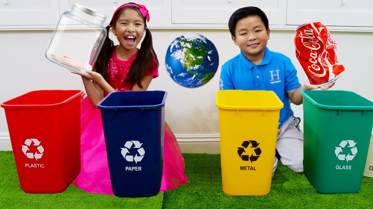Clean Up Trash and Recycle Song | Wendy Sing-Along Nursery Rhymes and Kids Songs