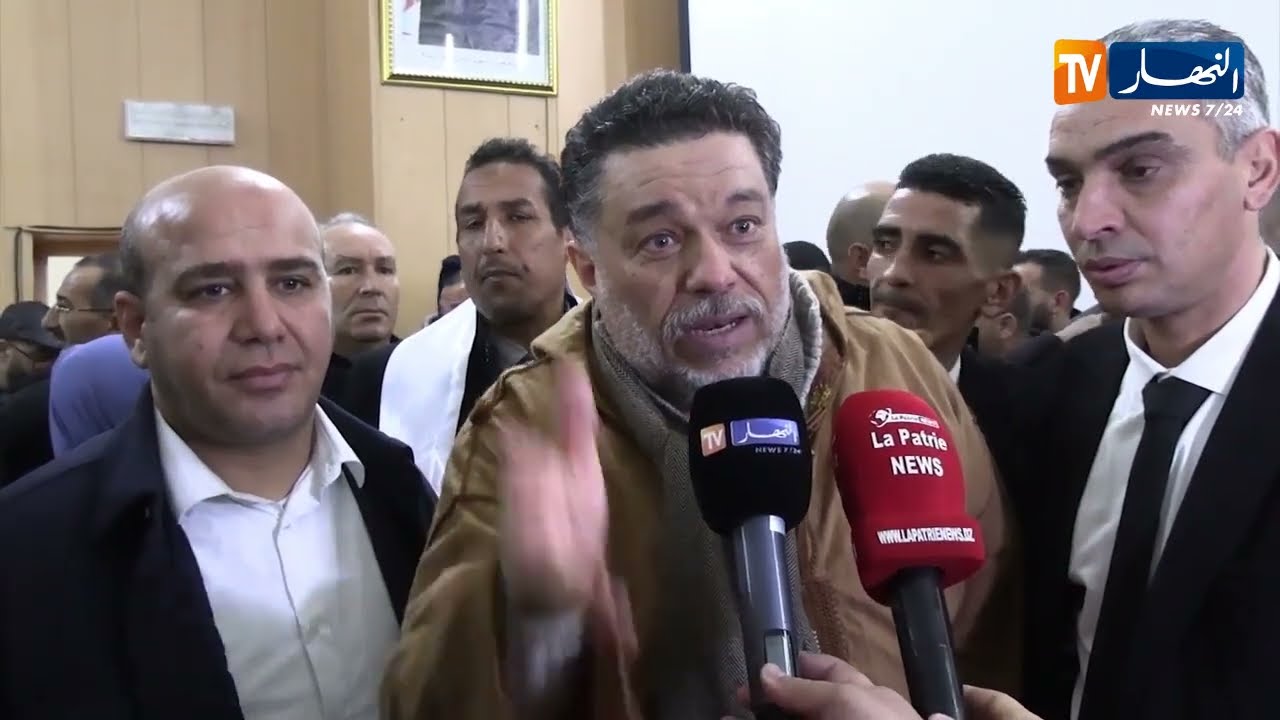 رئيس حزب صوت الشعب ينشط تجمعا شعبيا بولاية تيسمسيلت