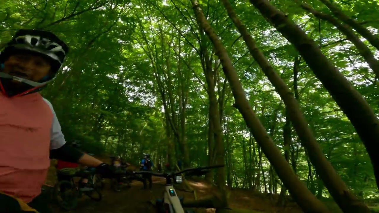 Crashes and bruises. Malvern hills off piste. Jehu’s birthday ride.