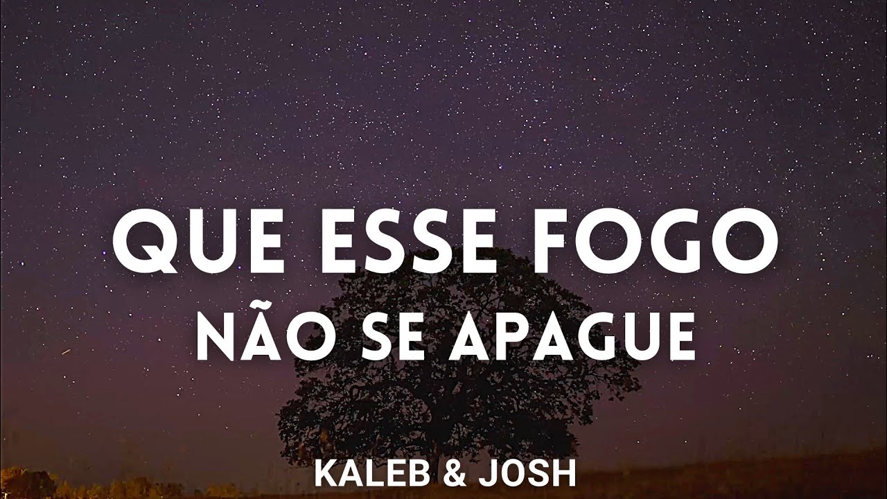 Kaleb e Josh - Fundo Musical Que Esse Fogo Não Se Apague - Piano e Pad Worship