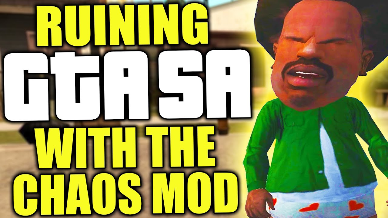 I ruined GTA San Andreas with the chaos mod