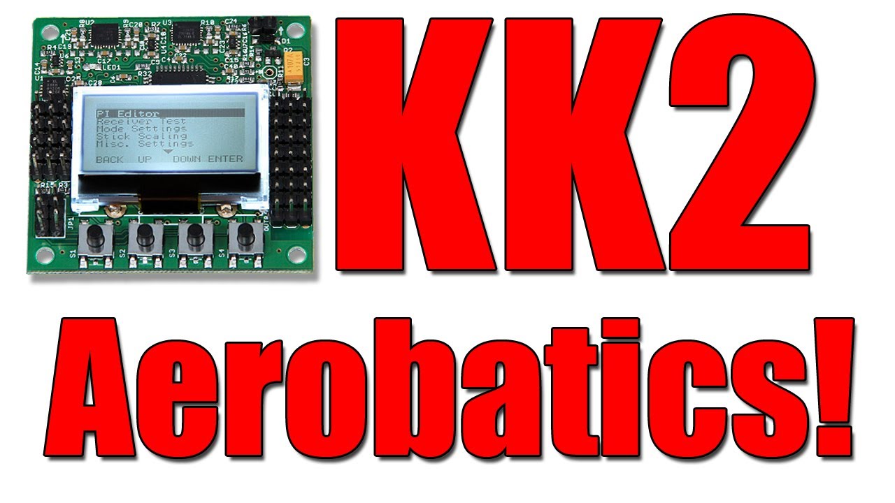 HobbyKing's KK2 board: FLIGHT FOOTAGE