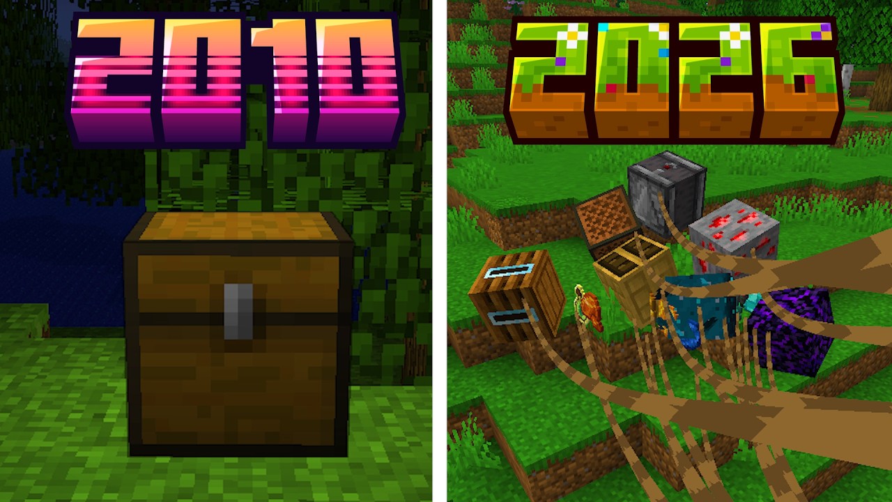 Все Первоапрельские Обновления В Майнкрафте &ndash; 2010-2026 ❗