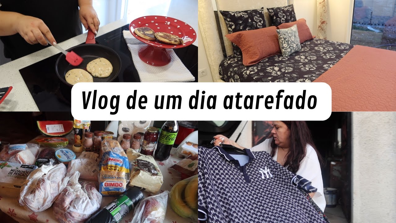 VLOG | Fiz um lanchinho na casa nova | Organizei o meu quarto | Compras da semana | Já levamos roupa
