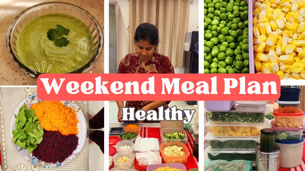 Weekly మీల్ Prep | Multi Millet Batter | దోస | ఇడ్లి | చట్నీ | Healthy Meal Plan | Cooking Vlog