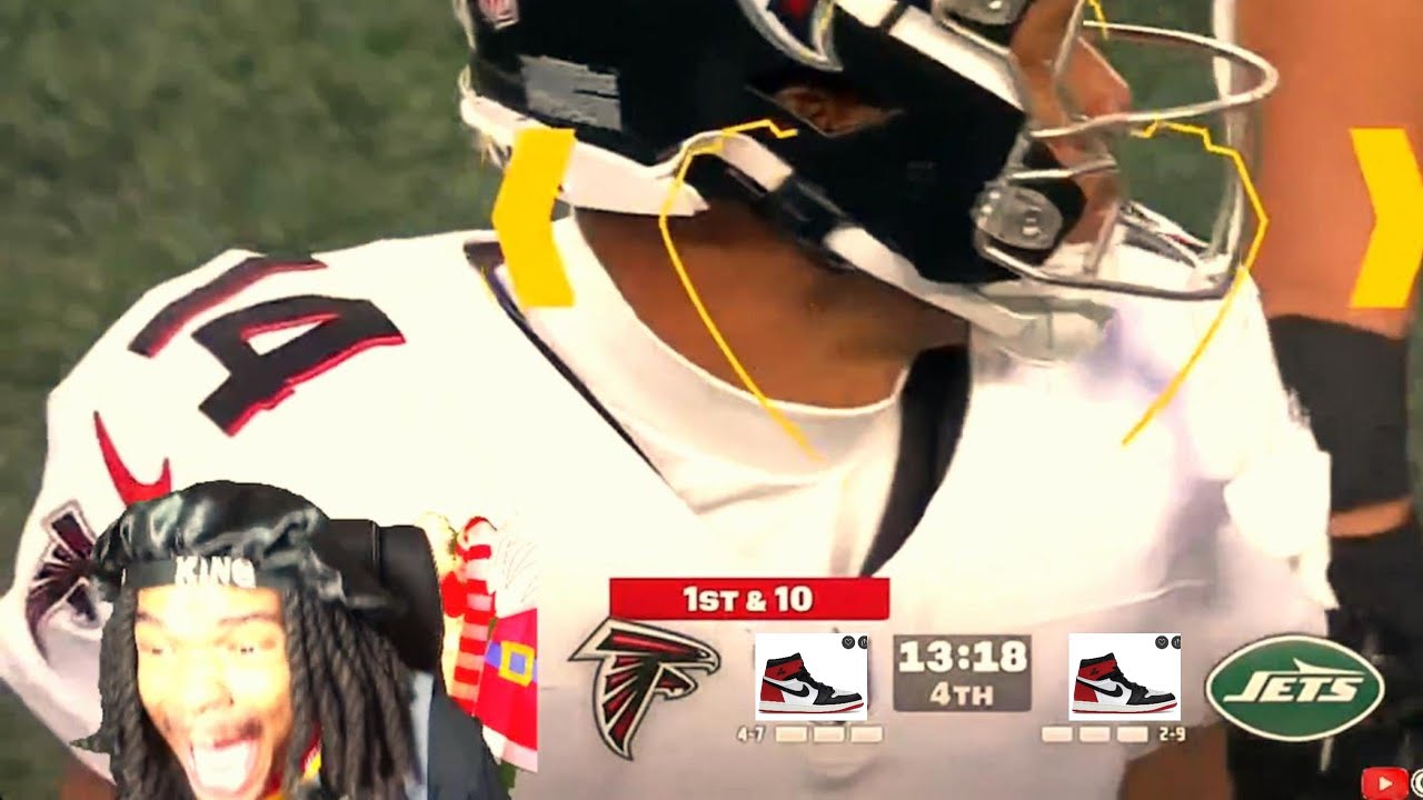 Falcons Fan SPAZZED ON EVERYONE After Intense Game vs Jets (FINAL CRASHOUT)
