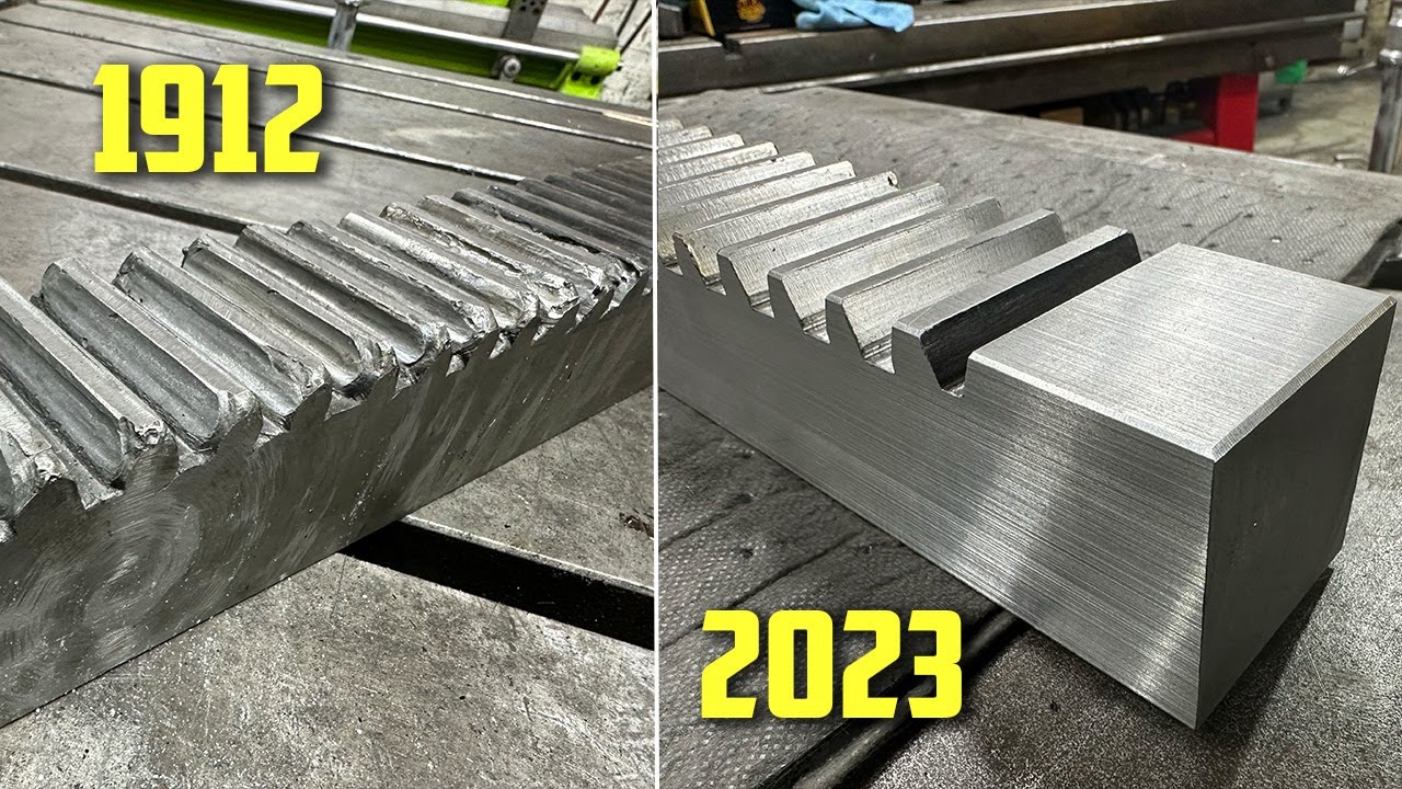 Welding and Machining a Hardened Steel Rack | Rack Restoration | Arbor Press Restoration