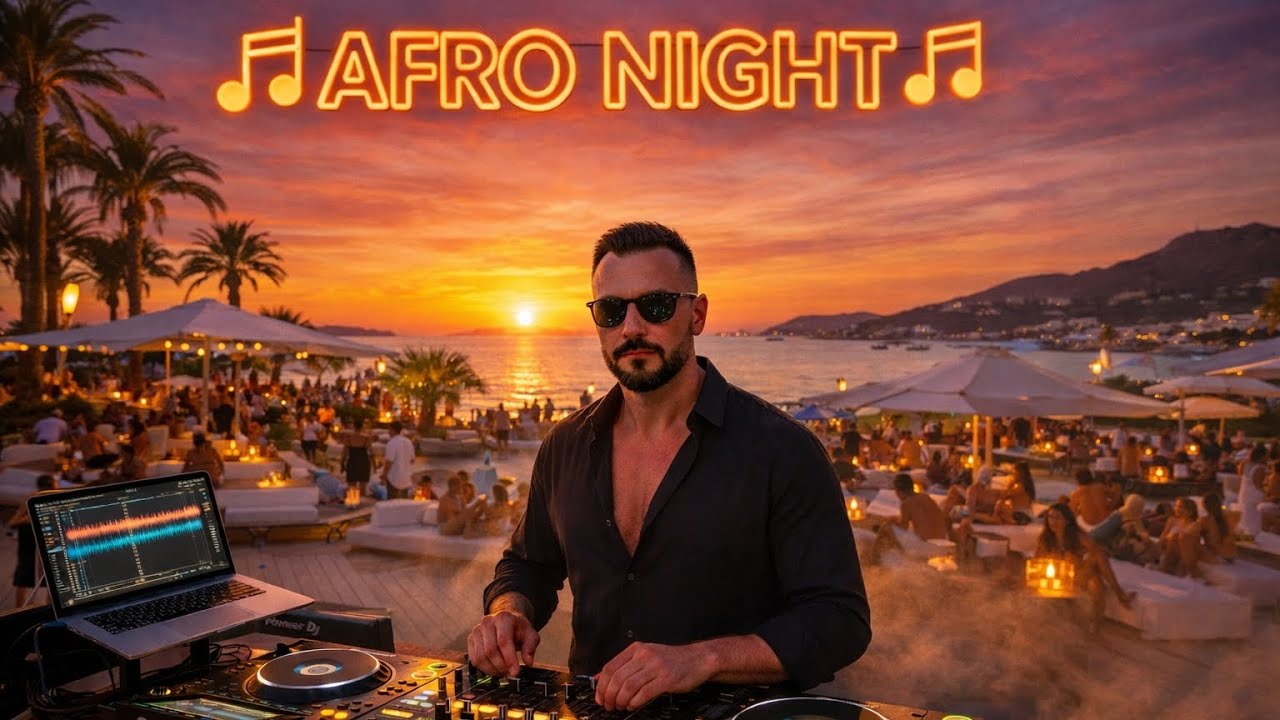 Hypnotic Melodic Afro House 🌅 Ibiza Beach Club Sunset | AFRO NIGHT | Slowfade