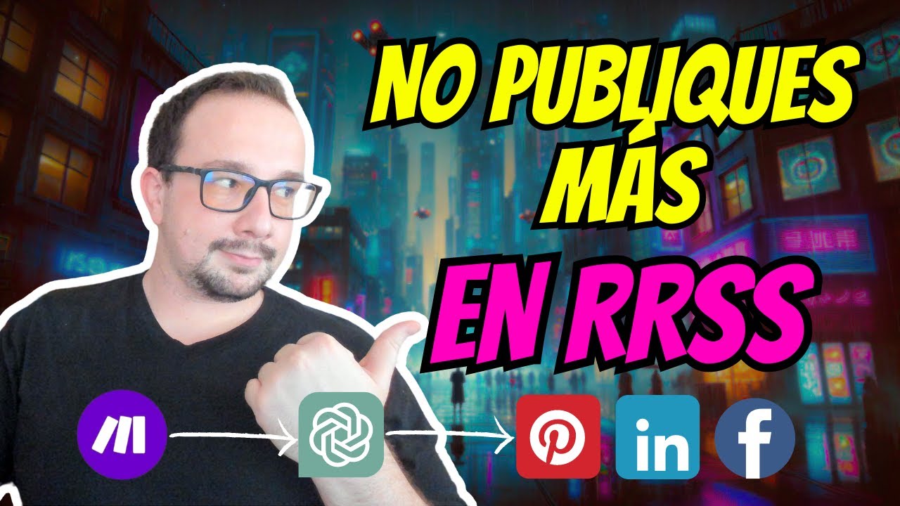 🚀Publica automáticamente en Redes Sociales con Inteligencia artificial - Automatizar RRSS (TUTORIAL)