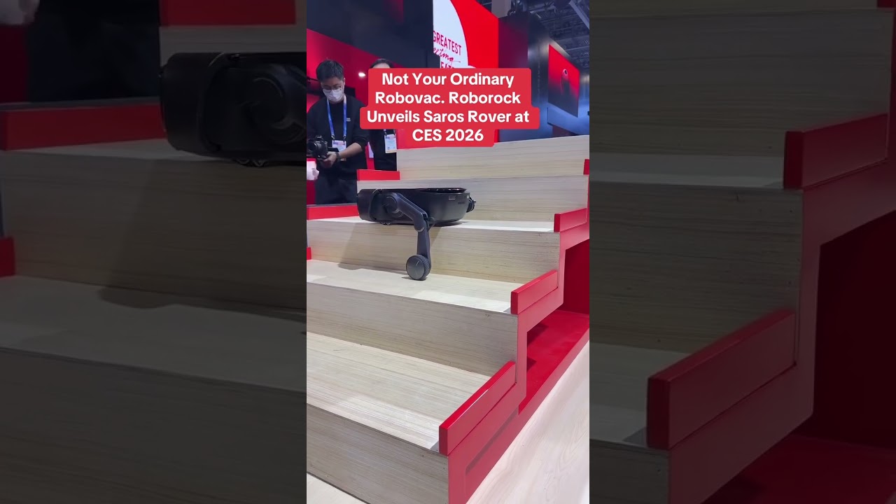 Компания Roborock представила марсоход Saros на выставке #ces2026