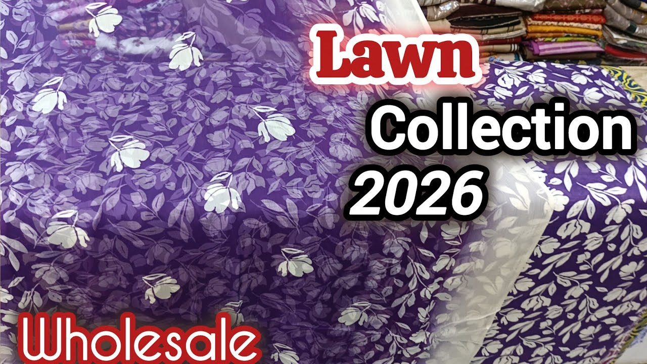 Summer Lawn 2026💥Print shirt🔥print trouser🎁Bimber crinkle Chiffon dupata🤩Best Quality🎉wholesale-1866