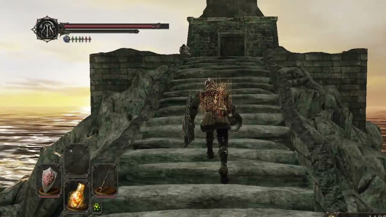Dark Souls 2 прохождение часть 29 - Чёрная расселина, Босс - Гниющий