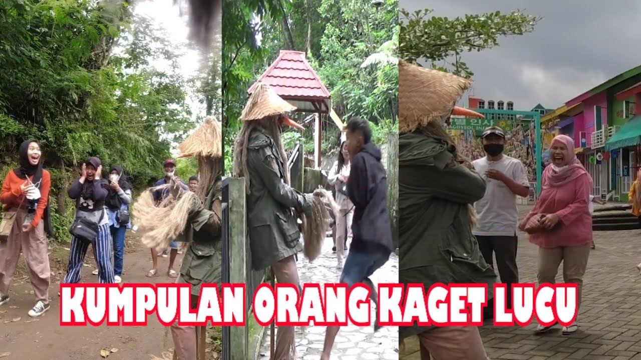 KOMPILASI PRANK ORANG-ORANGAN SAWAH PALING LUCU..!! PART 1