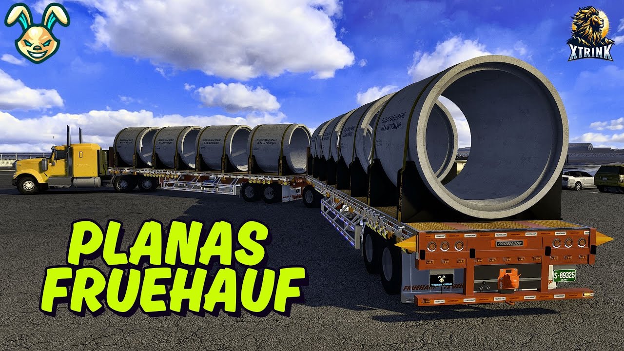 DESCARGAR PLANAS FRUEHAUF - ATS 1.57 - GRATIS - AMERICAN TRUCK SIMULATOR