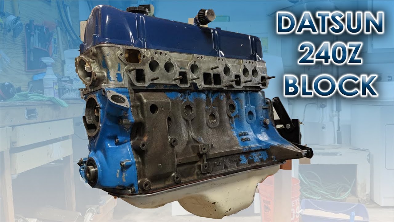 Building 1970 Datsun 240z Engine Block
