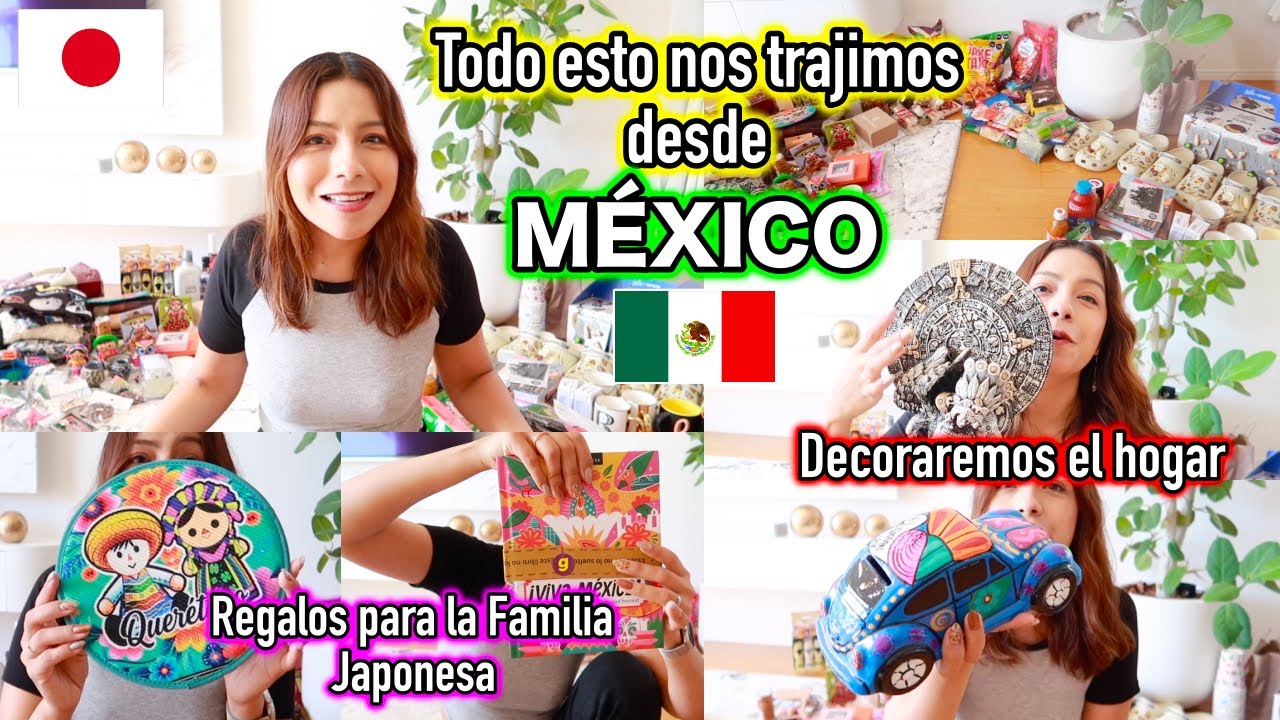 &iexcl;TODO ESTO Nos Trajimos desde M&Eacute;XICO! 🤩🇲🇽 + Regalos para la FAMILIA JAPONESA 🇯🇵 - Ruthi San ♡