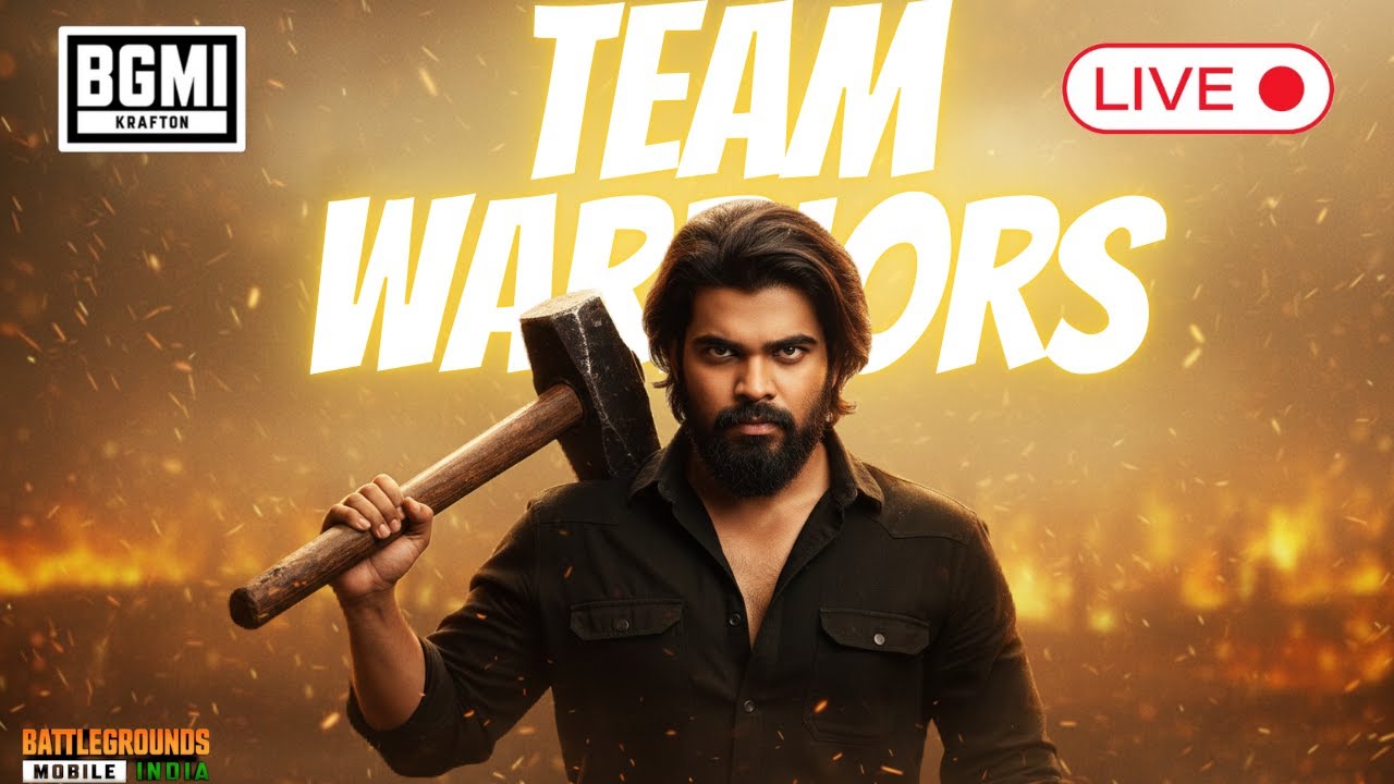 bgmi tamil livestream #bgmi #bgmilive  #warriorsofficial #bgmivideos #pubg #madan  #bts