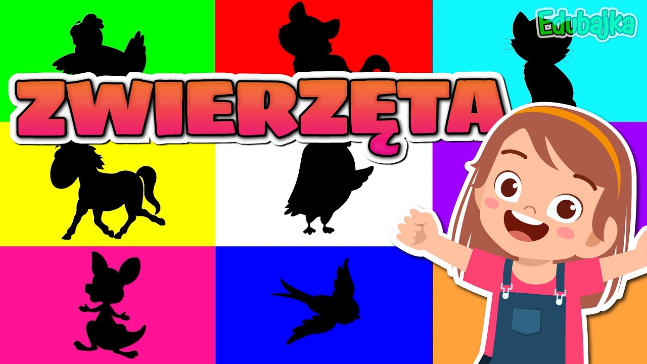 Zwierzęta dla dzieci - Zagadki i bajki po polsku ❤️🐔🥰