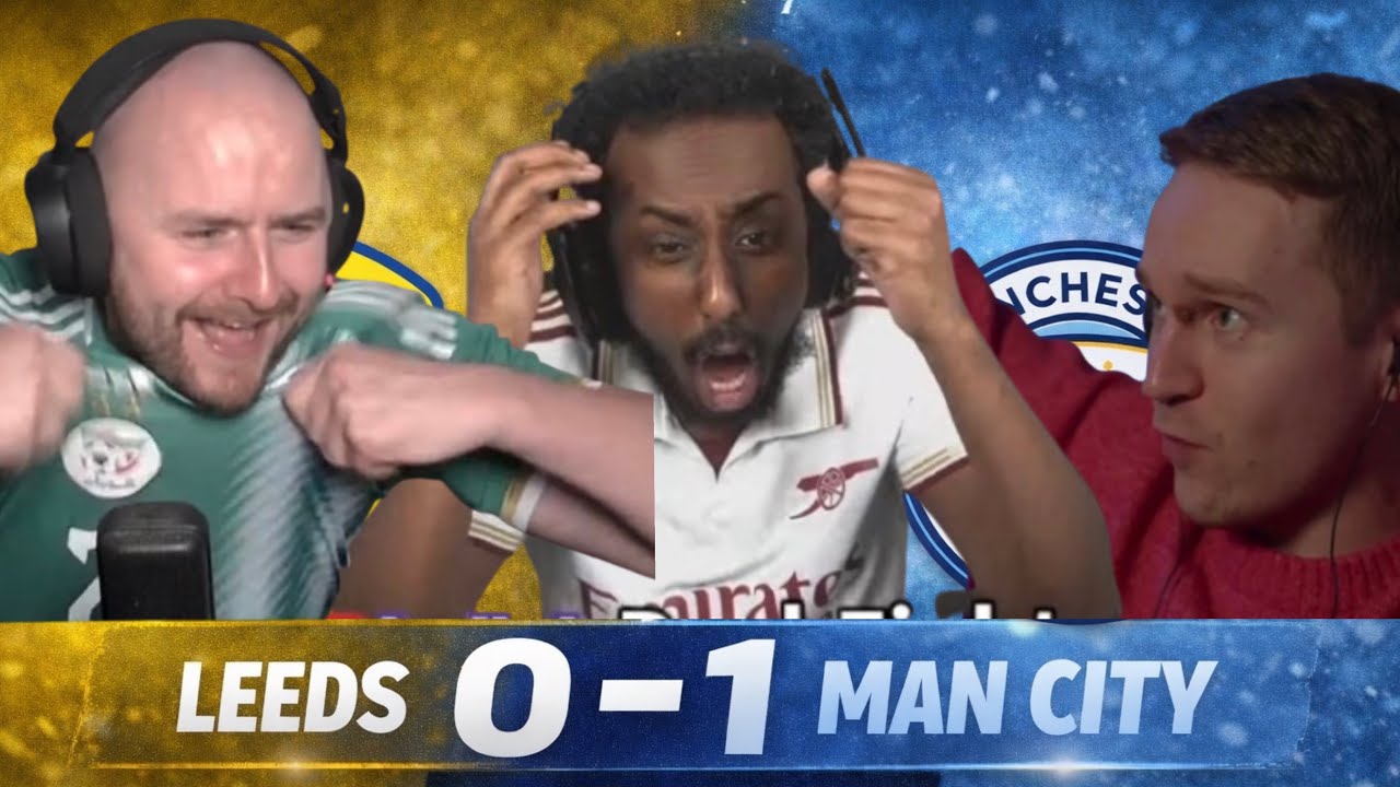 MAN CITY AND RIVAL FANS REACTIONS TO LEEDS 0-1 MAN CITY / Premier League Reaction 